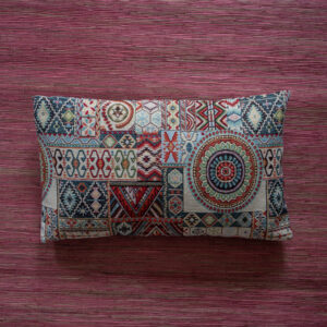 The Wanderlust Patchwork Pillowcase_Charis and Rissa